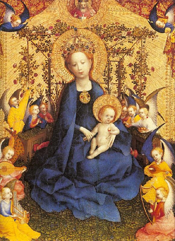  Madonna of the Rose Bush